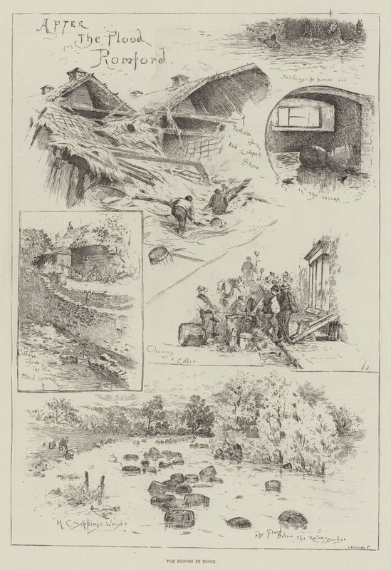 Flommen i Essex av Henry Charles Seppings Wright