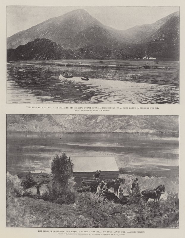 Kongen i Skottland av Henry Charles Seppings Wright