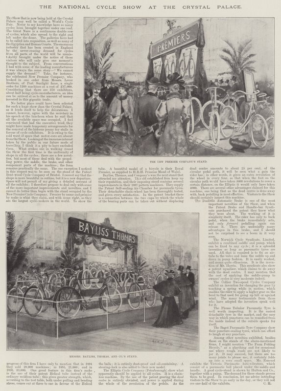 National Cycle Show på Crystal Palace av Henry Charles Seppings Wright