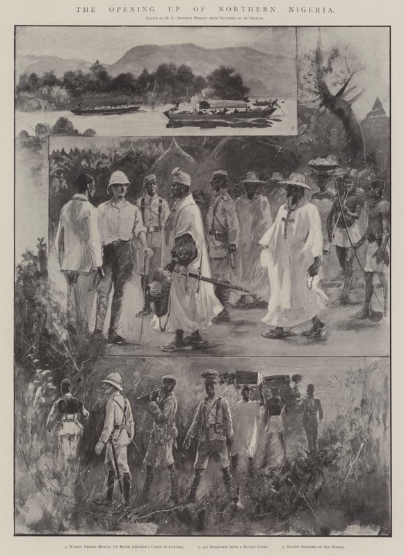 Åpningen av Nord-Nigeria av Henry Charles Seppings Wright