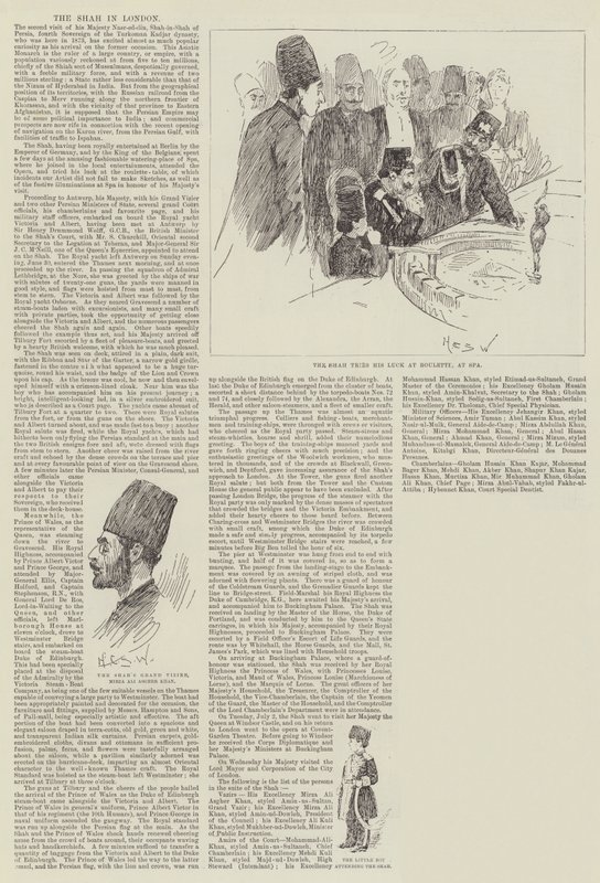 Shahen i London av Henry Charles Seppings Wright