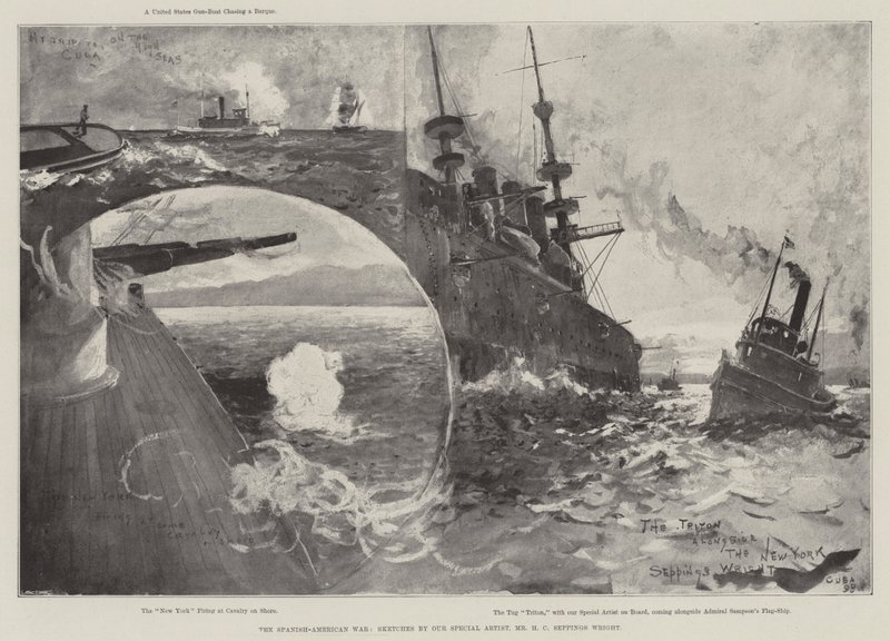 Den spansk-amerikanske krigen av Henry Charles Seppings Wright