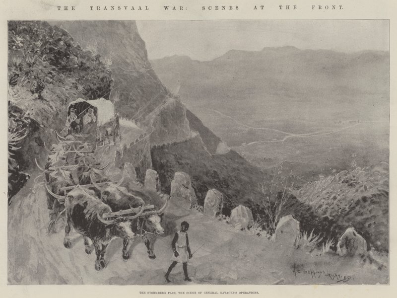 Transvaal-krigen, scener ved fronten av Henry Charles Seppings Wright