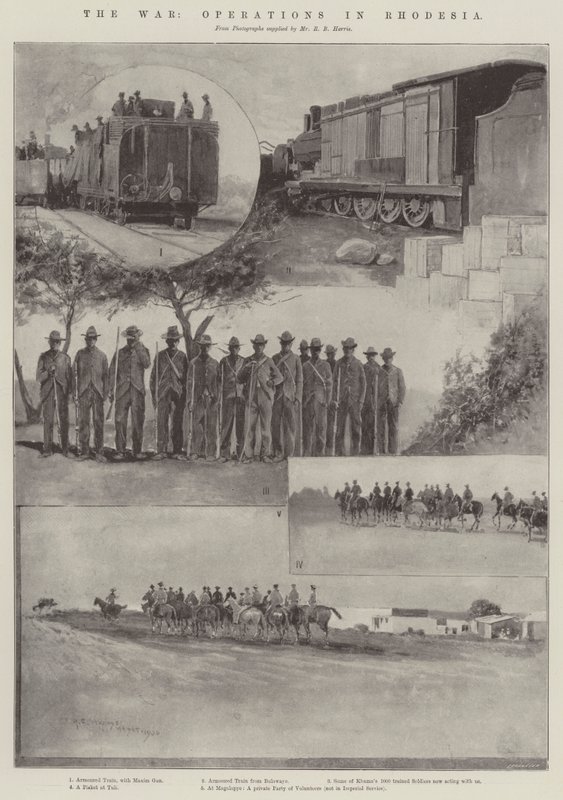 Krigen, operasjoner i Rhodesia av Henry Charles Seppings Wright