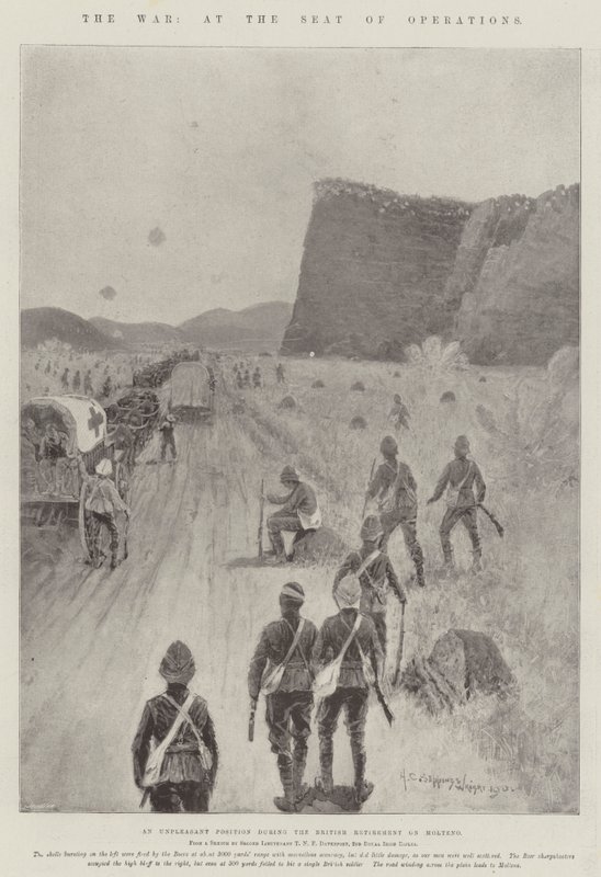 Krigen, ved operasjonssetet av Henry Charles Seppings Wright