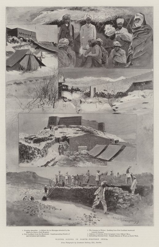 Vinterscener i Nordvest-India av Henry Charles Seppings Wright