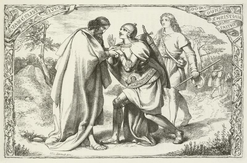 Illustrasjon for The Pilgrim's Progress av John Bunyan av Henry Courtney Selous
