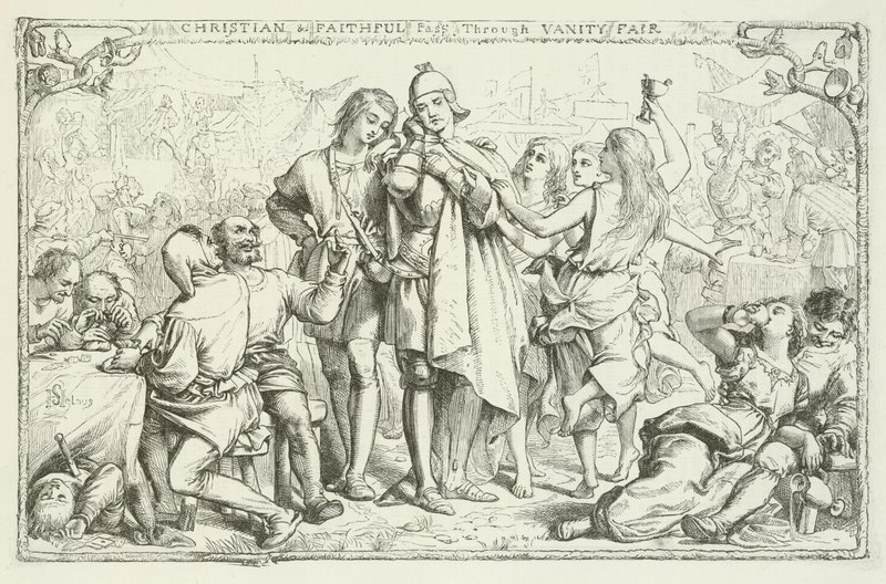 Illustrasjon for The Pilgrim's Progress av John Bunyan av Henry Courtney Selous