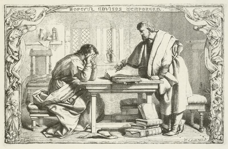 Illustrasjon for The Pilgrim