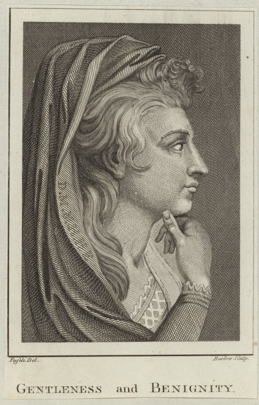 Mildhet og godartethet av Johann Heinrich Füssli