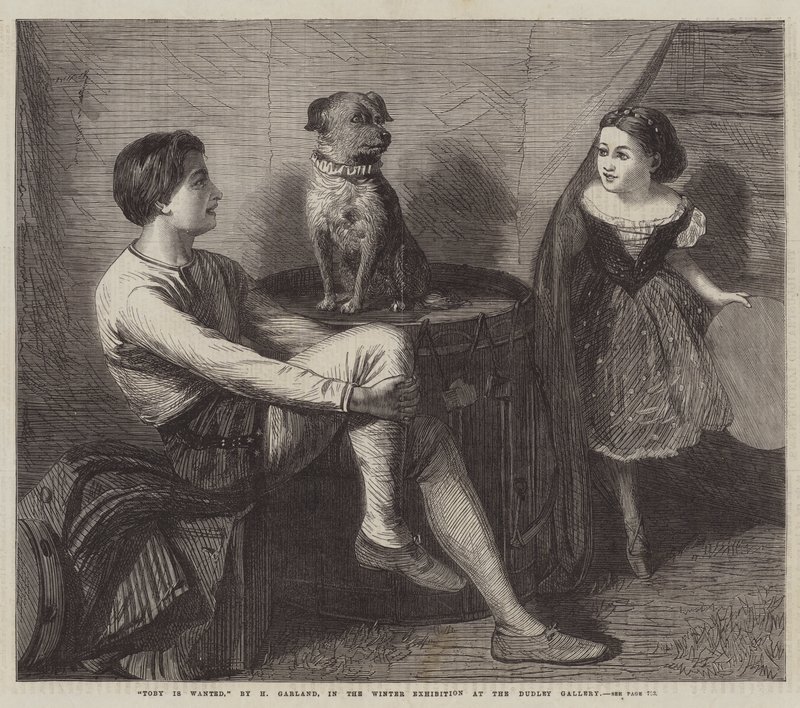Toby er etterlyst av Henry Garland