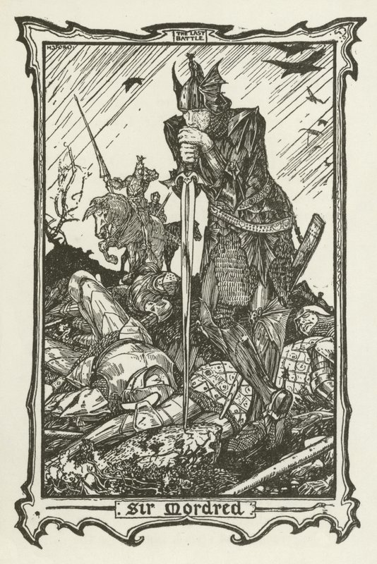 Sir Mordred av Henry Justice Ford