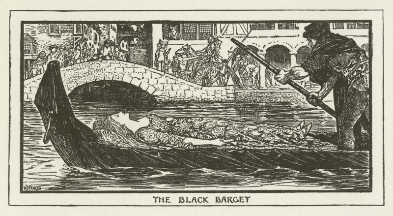 The Black Barget av Henry Justice Ford