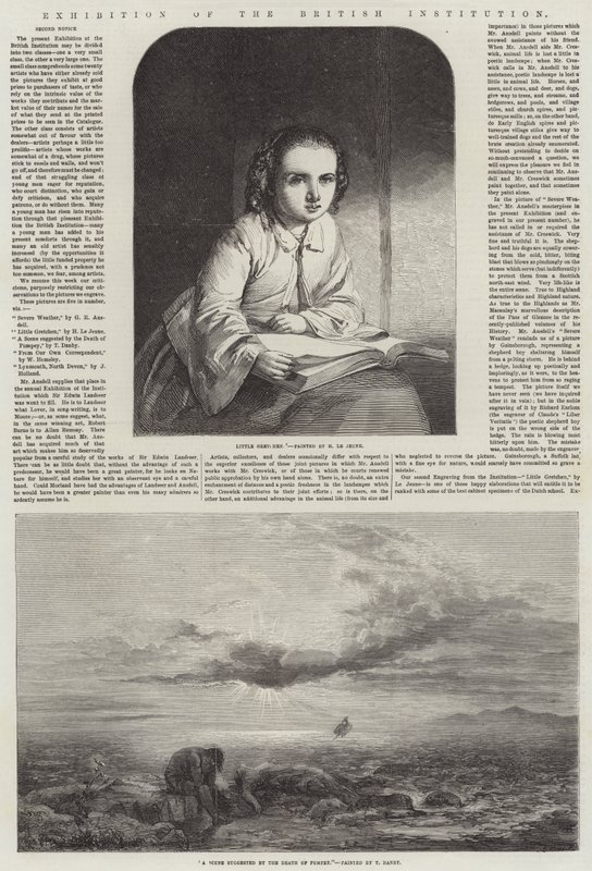 Utstilling av den britiske institusjonen av Henry Le Jeune
