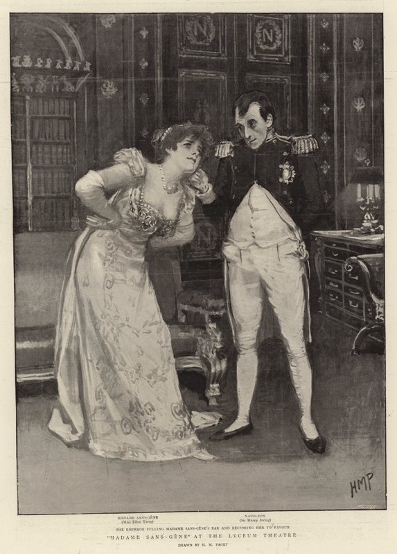 Madame Sans-Gene på Lyceum Theatre av Henry Marriott Paget