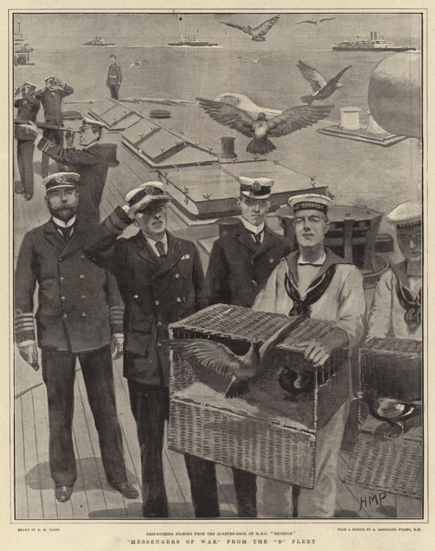 Messengers of War fra B Fleet av Henry Marriott Paget