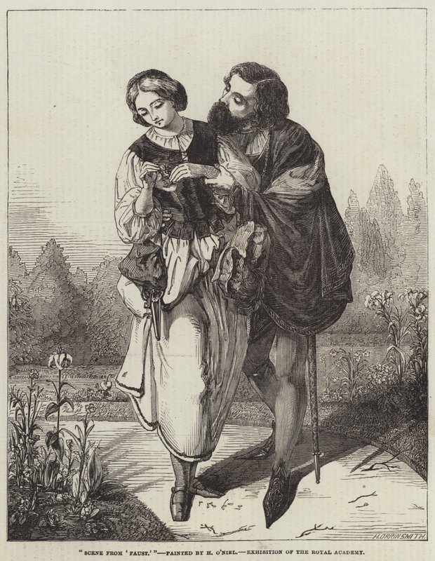 Scene fra Faust av Henry O