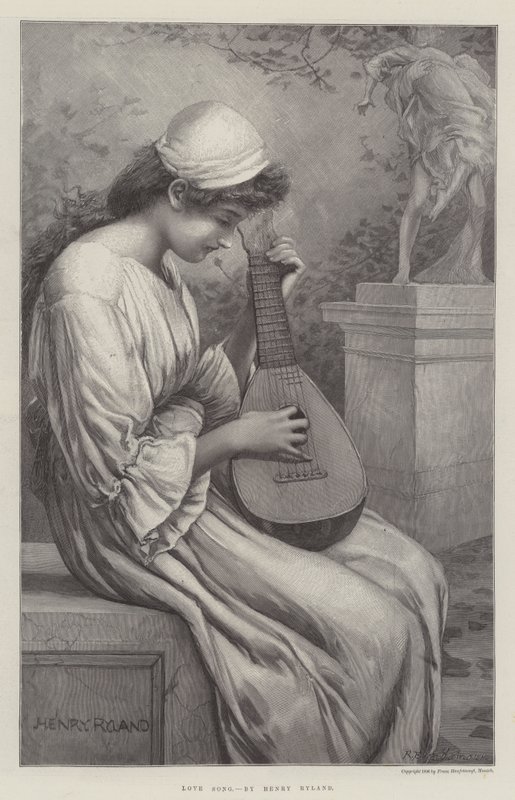Kjærlighetssang av Henry Ryland
