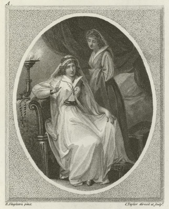 Scene fra Othello, av William Shakespeare av Henry Singleton