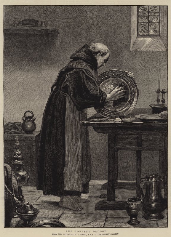 The Convent Drudge av Henry Stacey Marks