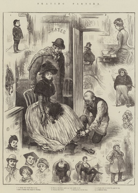 Skøytefester av Henry Stephen Ludlow