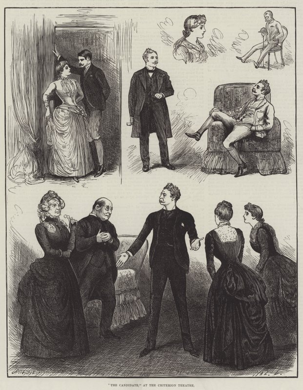 Kandidaten, ved Kriterieteatret av Henry Stephen Ludlow