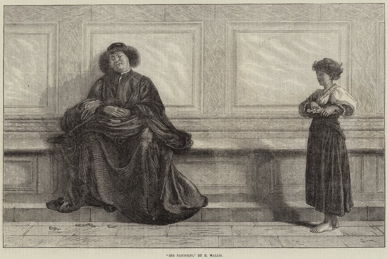 å være Pandolfo av Henry Wallis