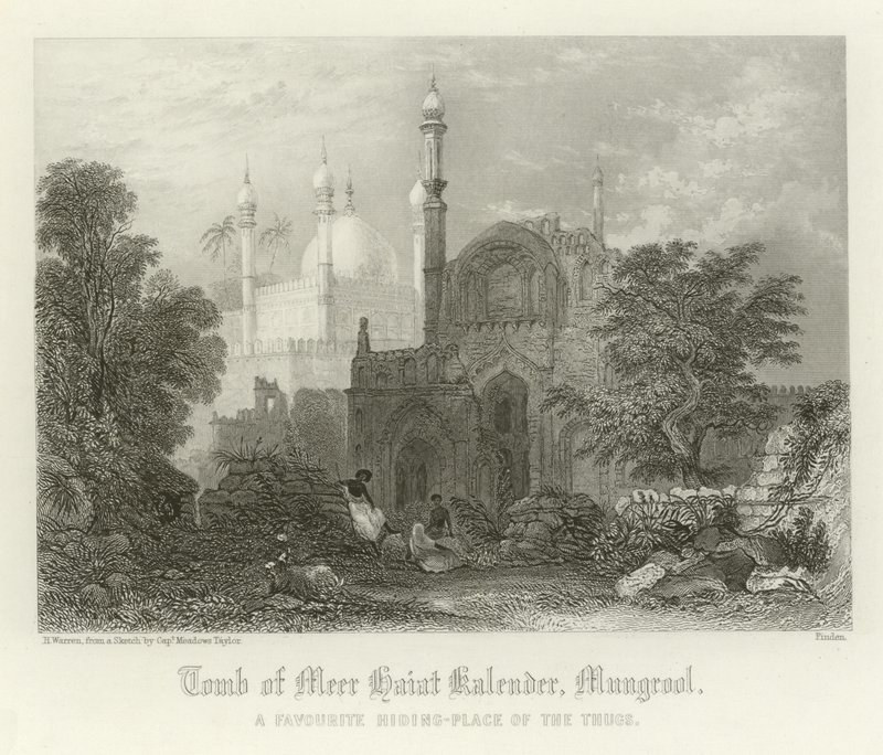Tomb of Lake Haiat-kalender, Mungrol, India av Henry Warren