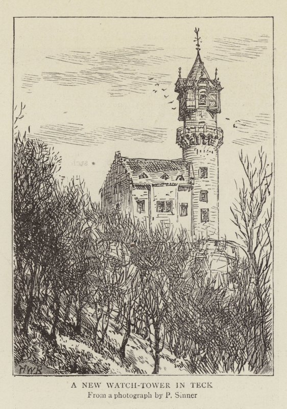 Et nytt vakttårn i Teck av Henry William Brewer