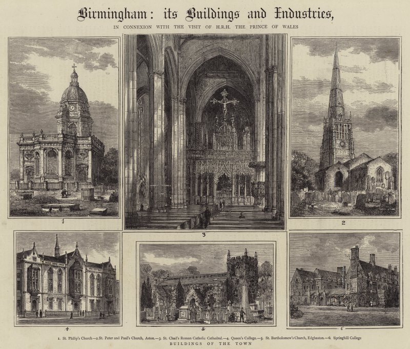 Birmingham, dets bygninger og næringer av Henry William Brewer