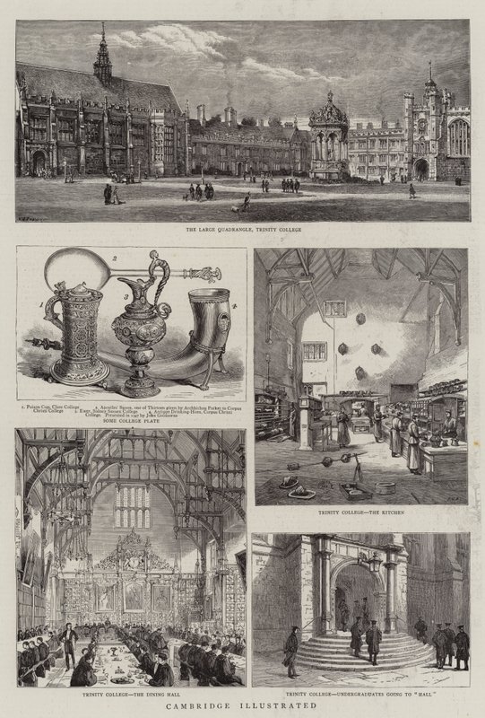 Cambridge illustrert av Henry William Brewer