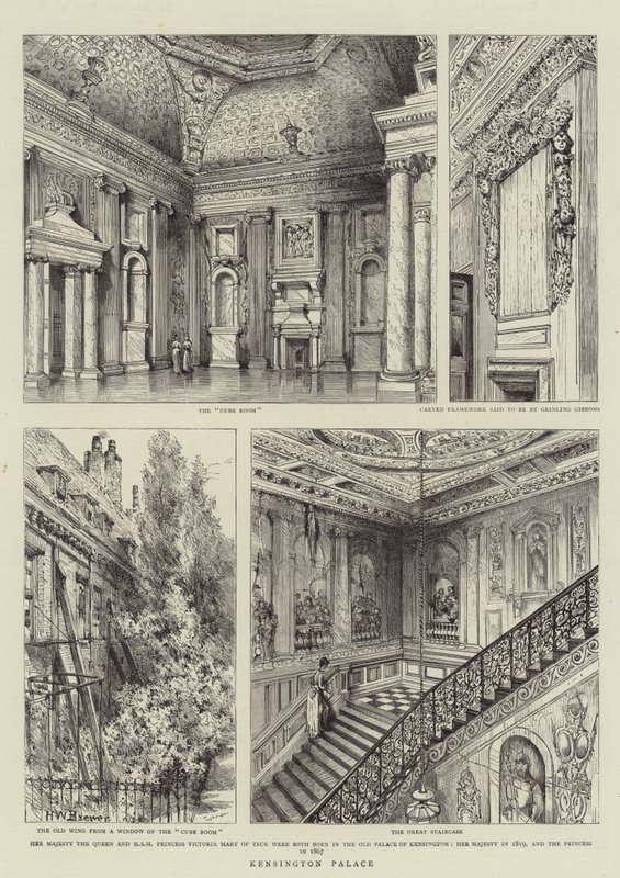 Kensington Palace av Henry William Brewer