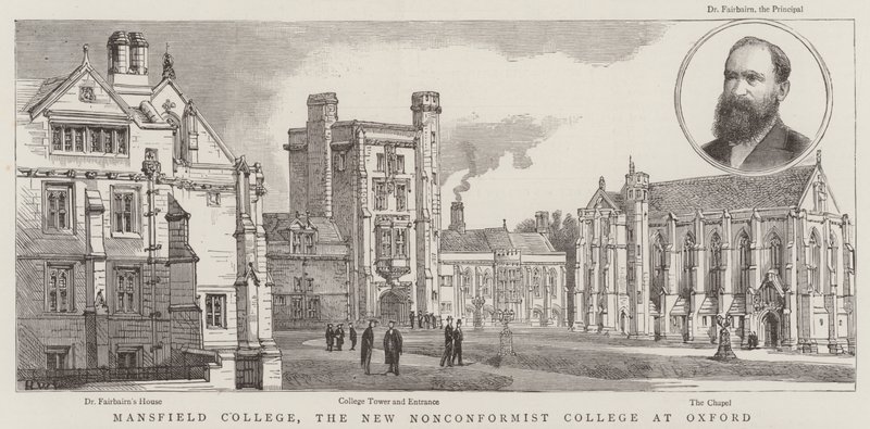 Mansfield College, New Nonconformist College i Oxford av Henry William Brewer