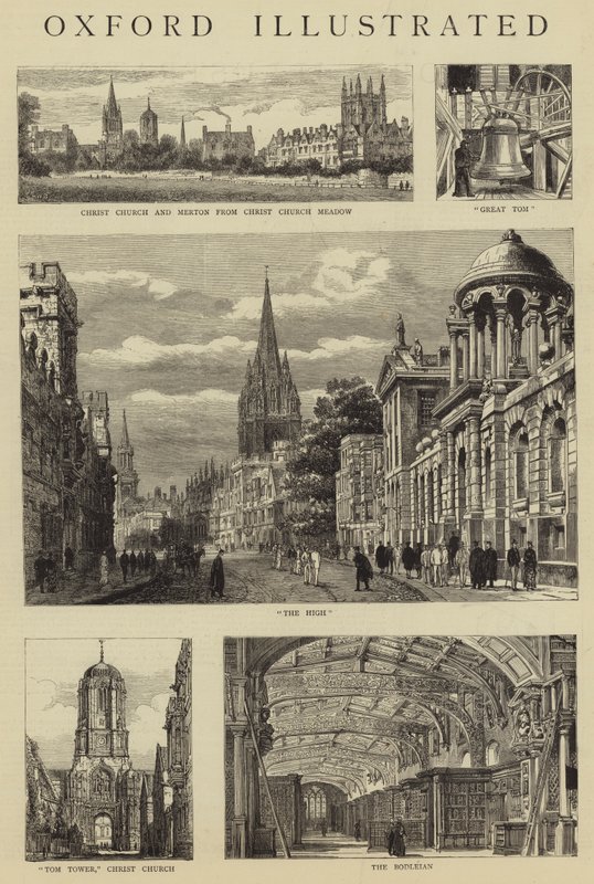 Oxford illustrert av Henry William Brewer