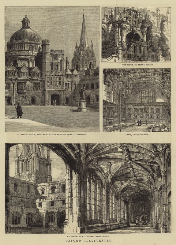 Oxford illustrert av Henry William Brewer