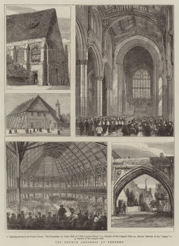 Kirkekongressen i Croydon av Henry William Brewer