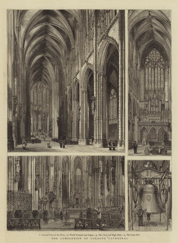 Fullførelsen av Kölnerdomen av Henry William Brewer