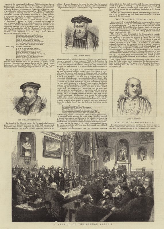 The Corporation of London av Henry William Brewer