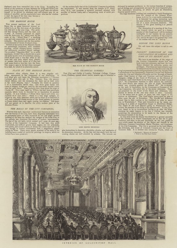The Corporation of London av Henry William Brewer