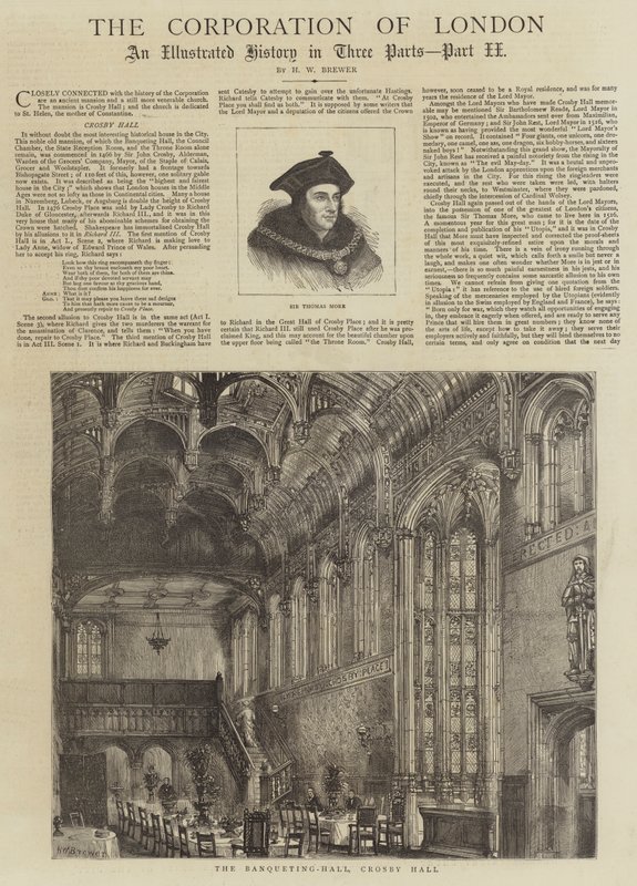 The Corporation of London av Henry William Brewer