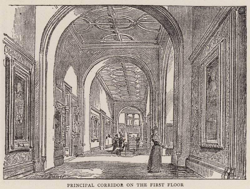 Det nye nasjonale portrettgalleriet av Henry William Brewer