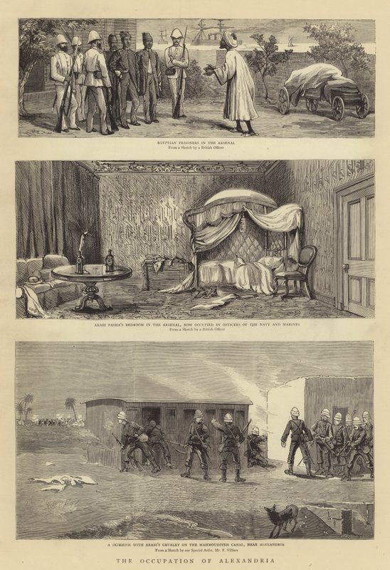 Okkupasjonen av Alexandria av Henry William Brewer