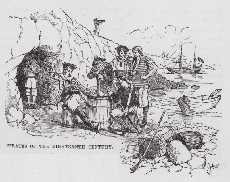 Pirates of the Attende Century (gravering) av Henry Alexander (after) Ogden