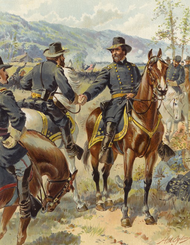 Thomas i Chickamauga, 20. september 1863 av Henry Alexander Ogden