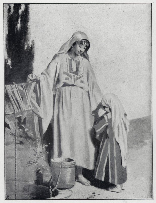 En østlig brønn (litho) av Henry Andrew Harper