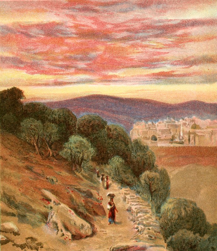 Oljeberget og Jerusalem av Henry Andrew Harper