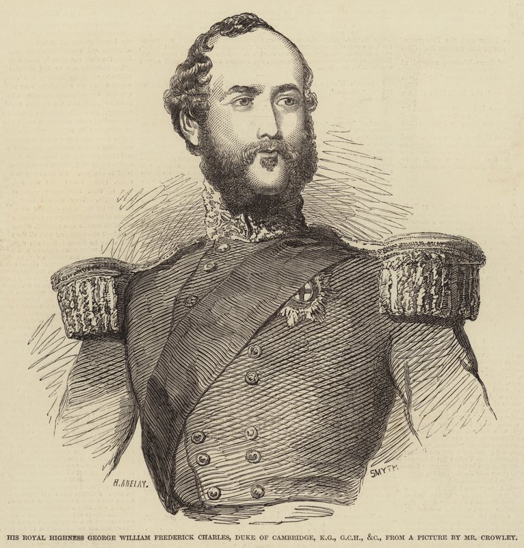 Hans kongelige høyhet George William Frederick Charles, hertug av Cambridge, KG, GCH, etc av Henry Anelay