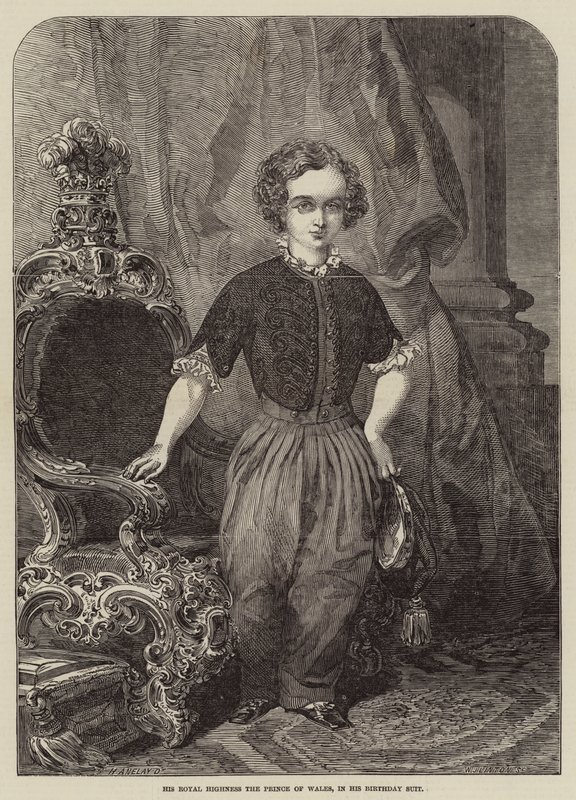 Hans Kongelige Høyhet Prinsen av Wales, i sin bursdagsdress av Henry Anelay