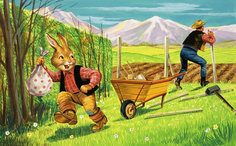 Bjørn kanin av Henry Charles Fox