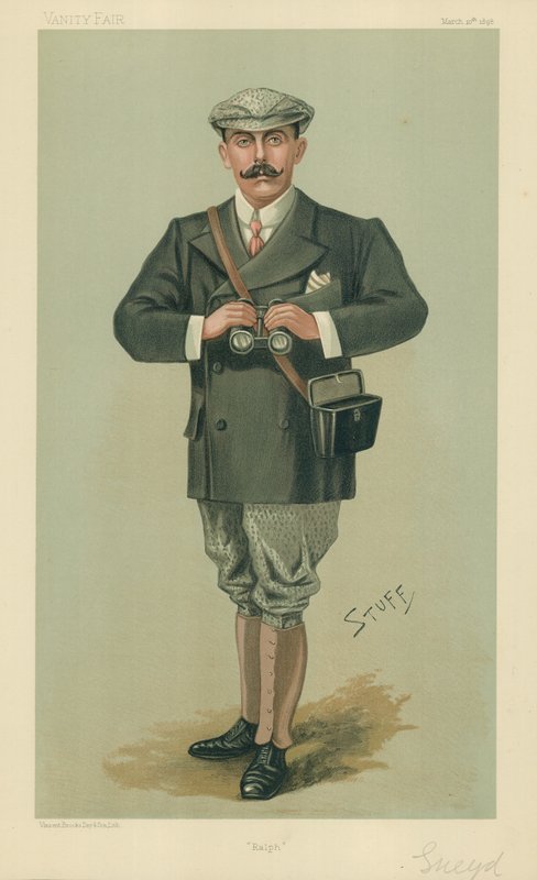 Mr Ralph Sneyd, Ralph, 10. mars 1898, tegneserie Vanity Fair av Henry Charles Seppings Wright